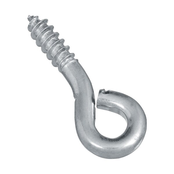 National Hardware 0.16 in. D X 1-3/8 in. L Zinc-Plated Steel Screw Eye 50 lb. cap. 1 pk N118-257 - main